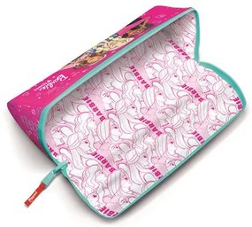 Tolltartó, háromszög alakú, kifordítható, cipzáras, MAPED Barbie Open XXL (IMAB931915)