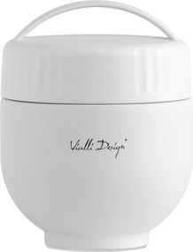 Fehér rozsdamentes acél ételtartó termosz 680 ml Fuori – Vialli Design