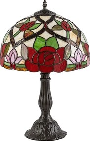 Brilagi - Tiffany vitrázs asztali lámpa GARLAN 1xE27/40W/230V