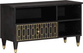 vidaXL tömör mangófa TV-szekrény 80 x 33 x 46 cm