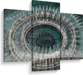 Szökőkút képe (90x60 cm)