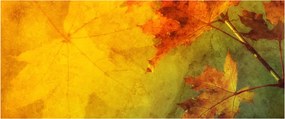 Kép - Őszi levelek (120x50 cm)