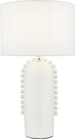 Dar Lighting modern asztali lámpa dolce fehér dardol4202