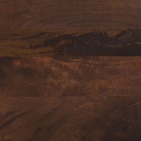barna tömör mangófa TV-szekrény 70 x 34 x 46 cm