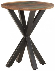 vidaXL tömör újrahasznosított fa kisasztal 48 x 48 x 56 cm