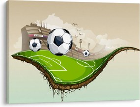 Kép - futballpálya (70x50 cm)