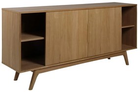 Marte kétajtós komód tölgyfa dekorral 180 x 84 cm - Actona