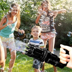 Bubble gun buborékpisztoly - fekete