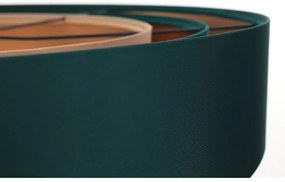 TRINITI függeszték 1xE27/60W/230V zöld/réz, kábellel