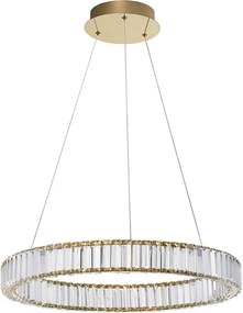 NOVA LUCE 9333075 AURELIA Kristály Függesztett Lámpa LED IP20