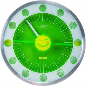 Ărdekes FaliĂłra Quartz Kerek Mosoly Arcok Gyerekeknek Otthonra 30cm