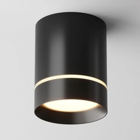 MAYTONI C085CL-9W3K-B ORLO Hengeres Mennyezeti Lámpa Fekete LED IP20