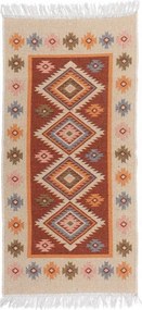 Kilim szőnyeg rojtokkal Terra Romby 60x120