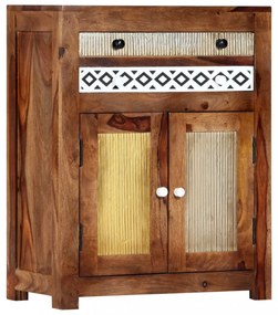 tömör kelet-indiai rózsafa kisszekrény 60 x 30 x 75 cm