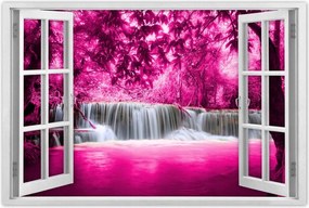 Poszterek 120x80 Rózsaszín vízesés