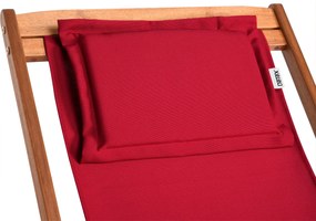 Casaria SIENA kerti nyugágy, 65x87x102cm, piros