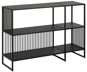 DEVIN könyvespolc fekete