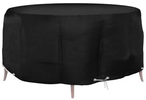 kerek kerti bútorhuzat 10 fűzőlyukkal Ø260 x 90 cm