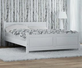 AMI nábytek Lena fenyő ágy 160x200 fehér
