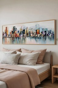 Artsmdfyty25-50120 keretezett MDF falikép, 50 x 120 cm