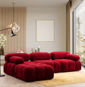 Sarokkanapé Bubble ( L1-O1-1R -Puf) - Red