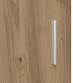 Széf fiókkal Artisan tölgy 59 x 39 x 80 cm Faanyag