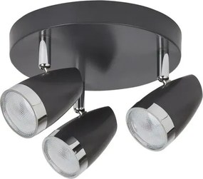 Rabalux beltéri karos spotlámpa 12w 840lm 3000k antracit karen