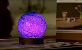 Sötét natúr színű USB fénydekoráció ø 8 cm Galaxy Breeze – Gingko