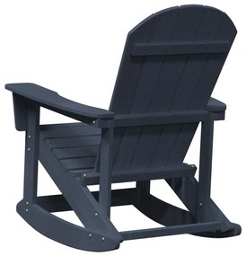 Tengerészkék Adirondack hintaszék 73.5x92x90 cm HDPE