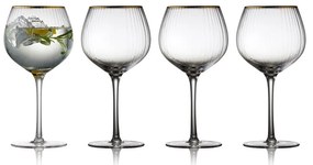 Palermo 4 db-os gon &amp; tonic pohár készlet, 650 ml - Lyngby Glas