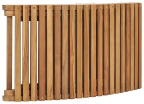 3 részes tömör tíkfa összecsukható kerti ülőgarnitúra