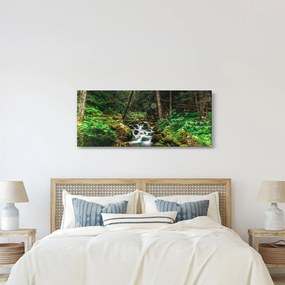 Patak képe az erdőben (120x50 cm)