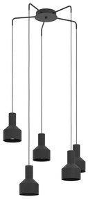 Eglo 99553 - Csillár zsinóron CASIBARE 5xE27/40W/230V