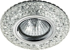 Prezent ELEGANT DOUBLE LIGHT 71095 Beépíthető spotlámpa 1x50W/GU10|1x3W/LED 380lm IP20