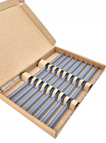 Szívószál üveg ivócső többfunkciós Eko 8db Kék Farmer Egyenes