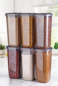 Ételtároló doboz készlet 6 db