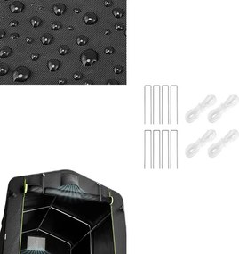 Juskys Tároló sátor M - antracit