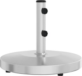 vidaXL kerek napernyőtalp Ø32/38/48 mm-es rúdhoz 25 kg