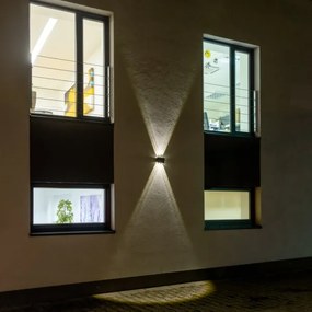 Immax 08491L - LED napelemes fali lámpa szenzorral LED/2W/5V IP54