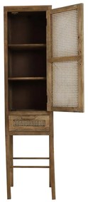 Barna mangófa szekrény 45x180 cm Nipas – Light &amp; Living