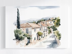 Poszter Város Dél Spanyolország Utca Házak 60x40