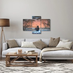 Kép - Egy harcos illusztrációja (90x60 cm)