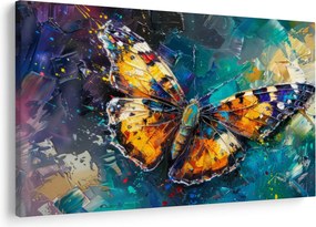 Kép - Pillangó, olajfestmény (90x60 cm)