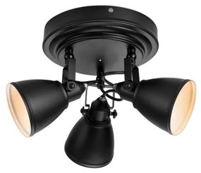 Markslöjd 108081 - Fürdőszobai spotlámpa FJÄLLBACKA 3xG9/20W/230V IP44 fekete