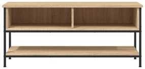 sonoma tölgyfa TV-szekrény 100 x 35 x 45 cm rétegelt fából