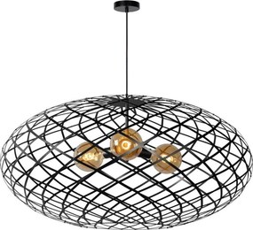 Lucide WOLFRAM 21417/99/30 Függőlámpa 3x60w/e27 ip20