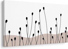 Kép - Grafikus rét N⁰1 (90x60 cm)