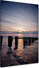 Vászonkép 80x120 Hullámok a Balti-tengeren