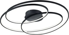 TRIO 673918032 GALE Modern LED Mennyezeti Lámpa Fekete LED IP20