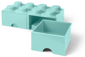 Mentolzöld 2 fiókos tárolódoboz - LEGO®